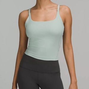 Lululemon Strappy Nulu Shelf Tank Top (Size 4)